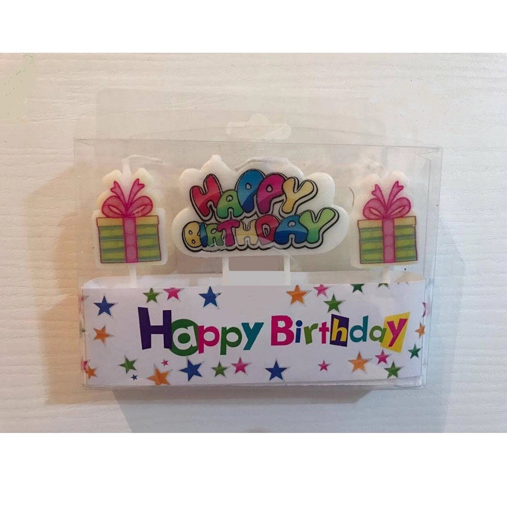 Trade Shop - Candeline Buon Compleanno Decorazioni Happy Birthday Compleanni Festa Party Torta -