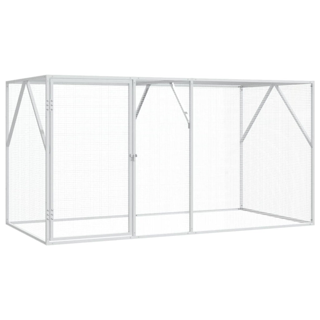 Gabbia per uccelli Antracite 208 x 102 x 108 cm Acciaio zincato CFW2677698