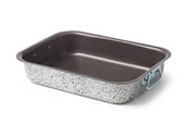 Teglia Antiaderente in Alluminio Rettangolare Sale e Pepe 25 cm