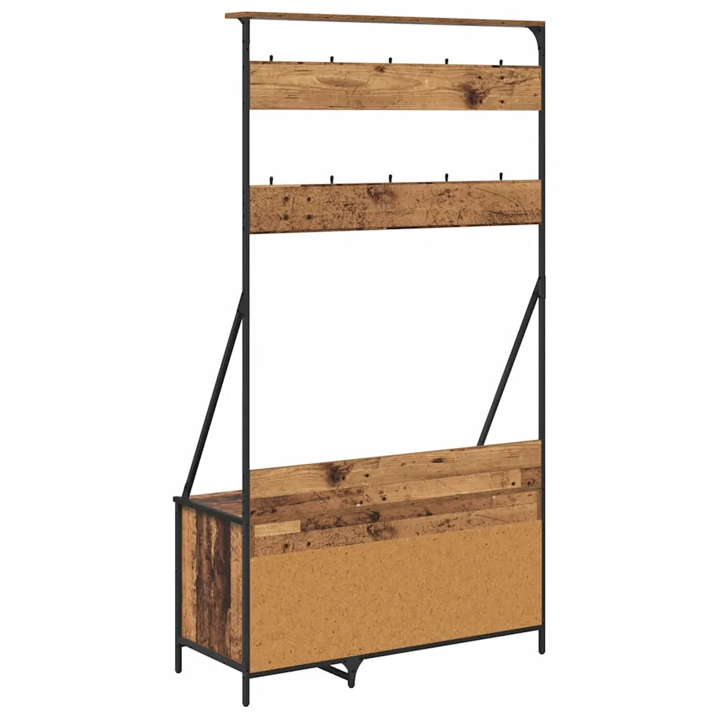 Stendibiancheria Legno vecchio 100 x 41 x 184 cm 882889