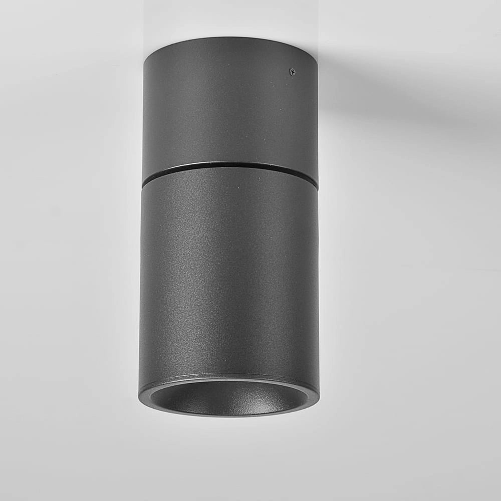 Faretto plafone orientabile GU10 nero Polux Astra 314079