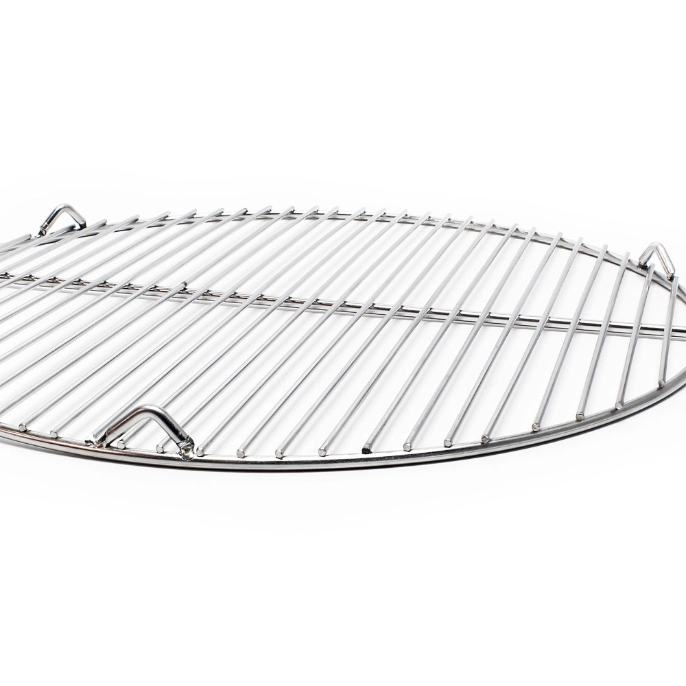 Griglia rotonda in acciaio inossidabile Ø 80 cm per barbecue a carbone e a gas