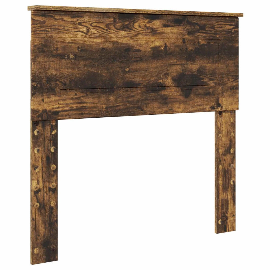 Struttura del letto Rovere fumé 90 x 200 cm Legno multistrato