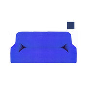 Trade Shop - Copri Divano 2 Posti Estendibile Da 110 A 150 Cm Tessuto Elasticizzato Italy - Arancione