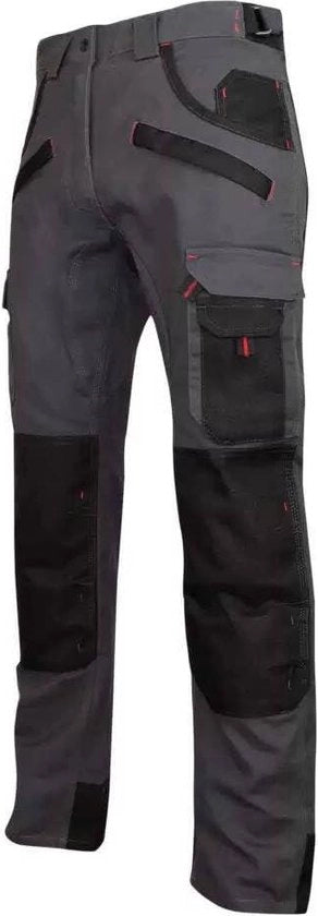 Gonna con tasche e protezioni ginocchia - grigio/nero multicolore - 1261 Argile