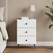 Armadio da Notte Bianco 43 x 41 x 66,5 cm Legno ingegnerizzato 895475