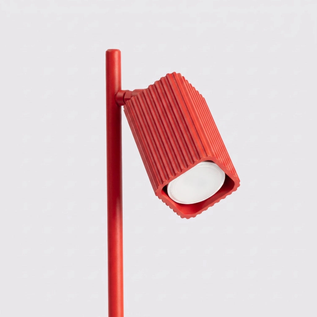 Lampada da tavolo RAYO rossa