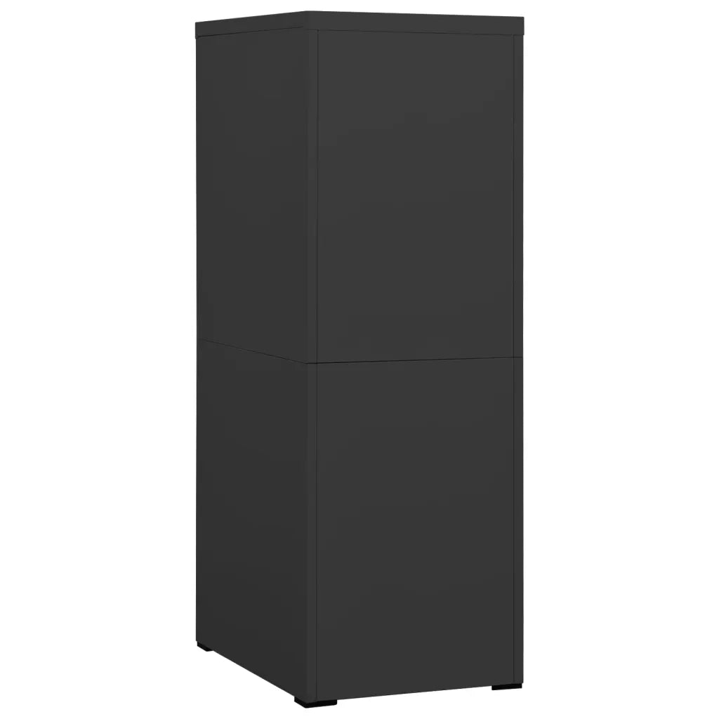 Armadio Classificatore Antracite 46x62x133 cm in Acciaio 336281