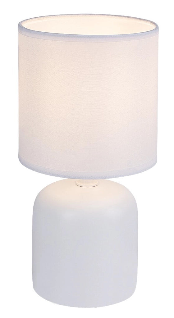 Lampada da tavolo Daphni bianca ceramica 1xE14 Rabalux