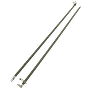 KIT 2PZ RESISTENZA FORNETTO ARIETE MOULINEX DE LONGHI E VARI 455mm 500W 115V - MOULINEX