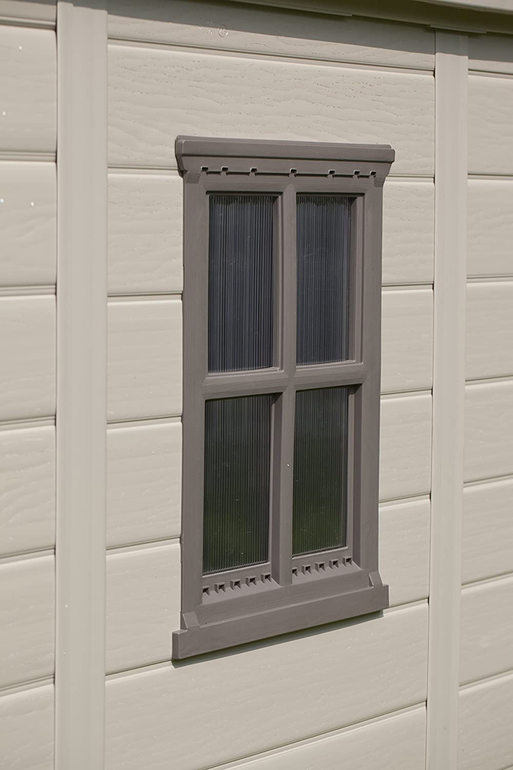 Casetta da Giardino Porta Attrezzi 256,5x182x243 cmin Resina Keter Factor 8x6 Beige