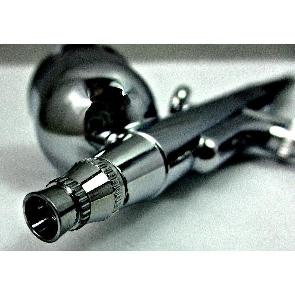 Trade Shop - Aerografo Doppia Azione Tratto Fine 0,3mm Per Compressore Aeropenna Hd-130 -