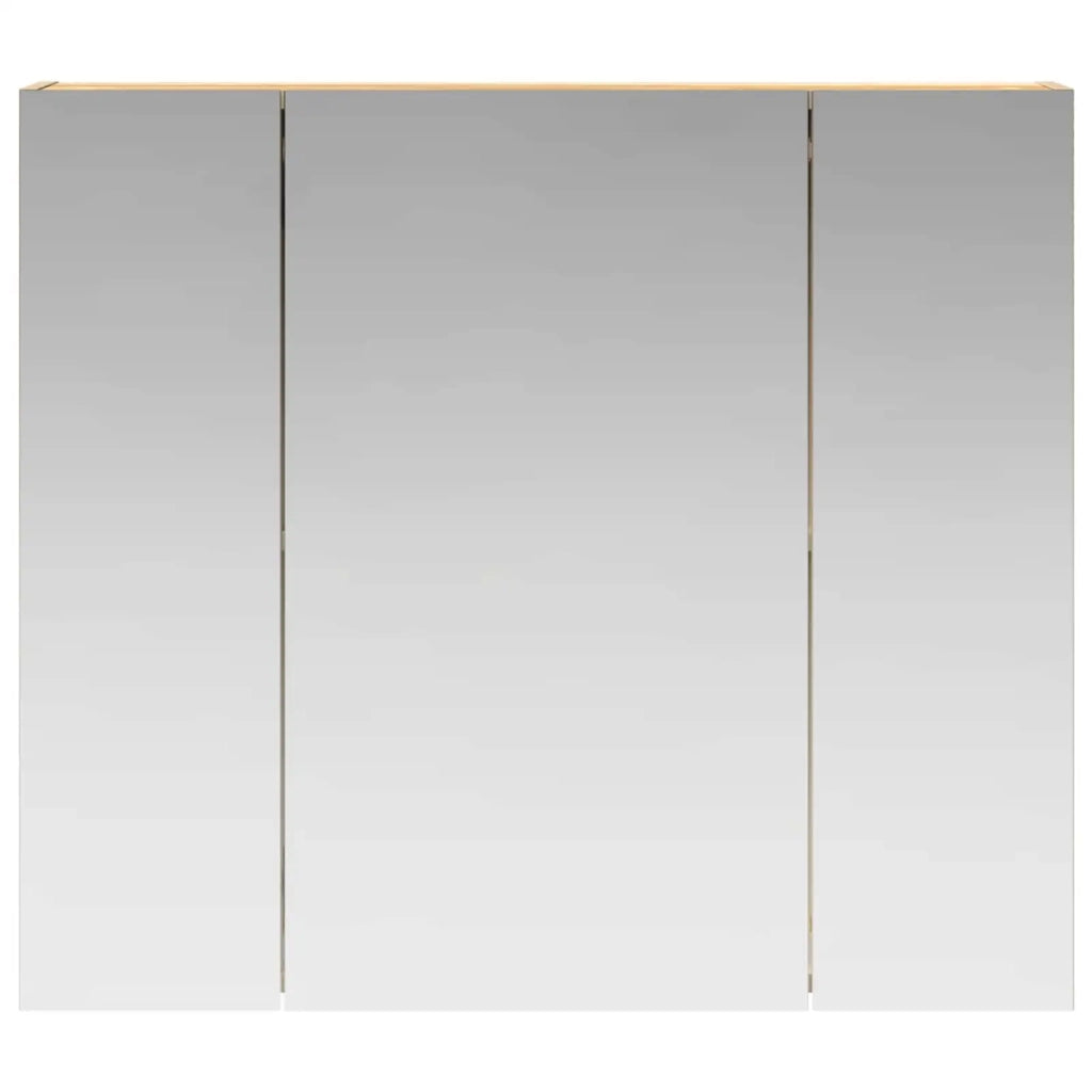 Mobiletto per specchio da bagno Rovere Sonoma 80 x 14.5 x 70 cm