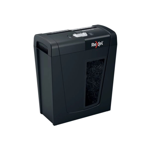 Distruggidocumenti rexel secure x8 -  fogli taglio a frammenti cap. 14lt - REXX8