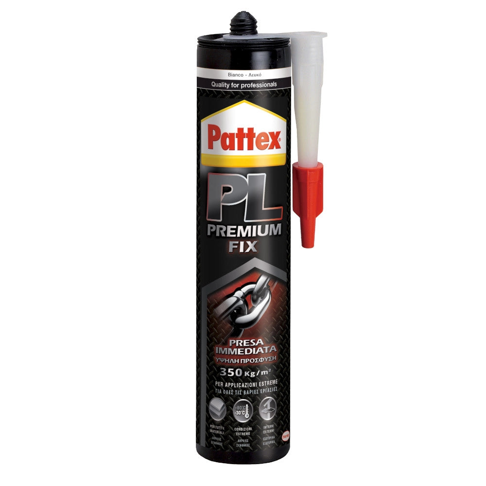 ADESIVO SIGILLANTE 'PL PREMIUM FIX' PATTEX   440 gr - Bianco - PATTEX