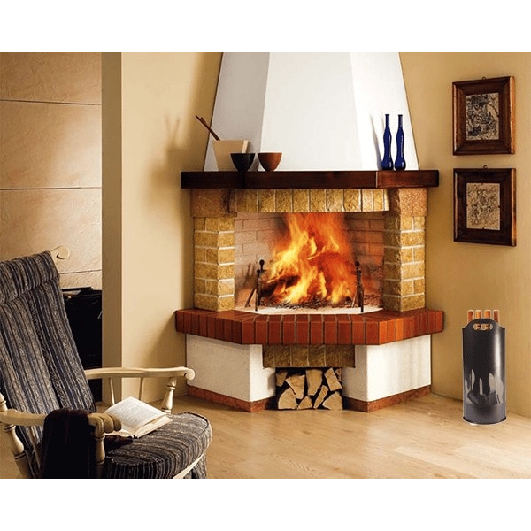 GRUPPO CAMINO 'FIAMMA' Ø cm 25x60h - MADE IN ITALY