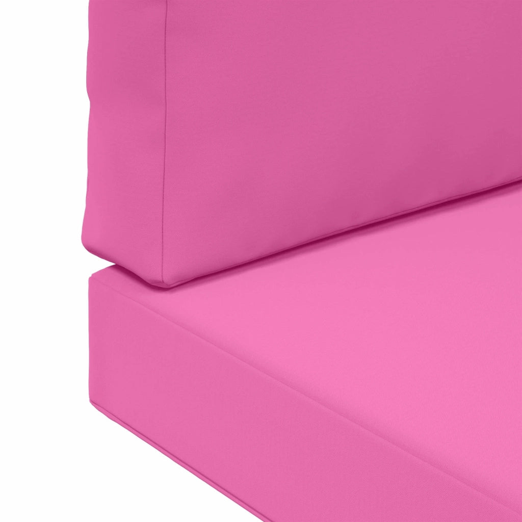 Cuscino per divano da esterno 2 pcs Rosa Poliestere 900725