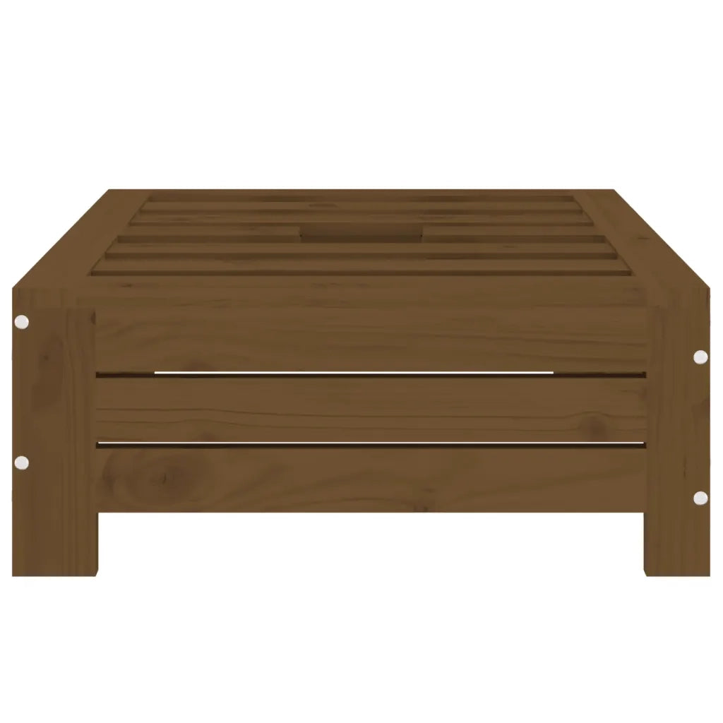 Copertura per Base Ombrellone Ambra in Legno Massello di Pino 825334