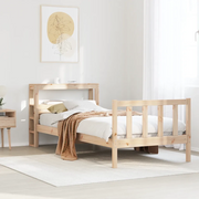 vidaXL Letto senza Materasso 90x190 cm in Legno Massello di Pino