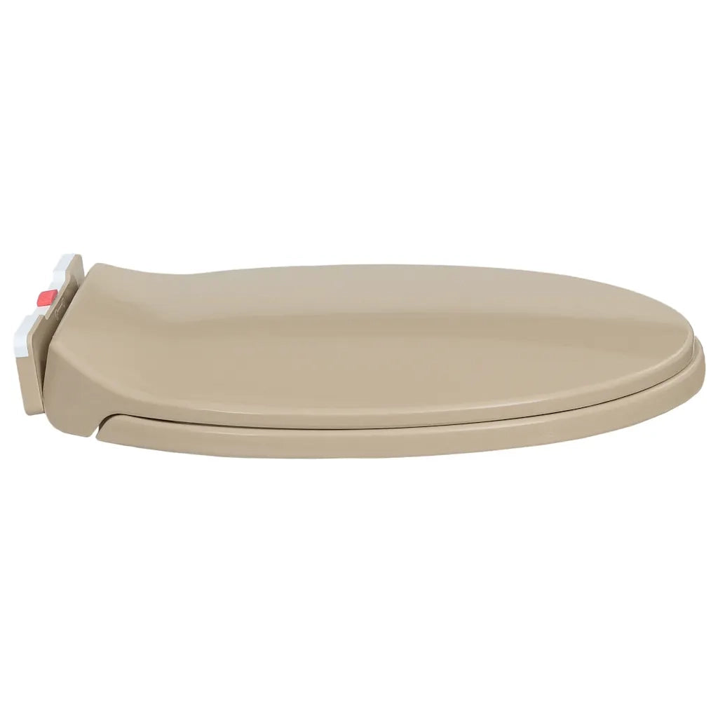 Copriwater Chiusura Ammortizzata e Sgancio Rapido Beige Ovale 145821