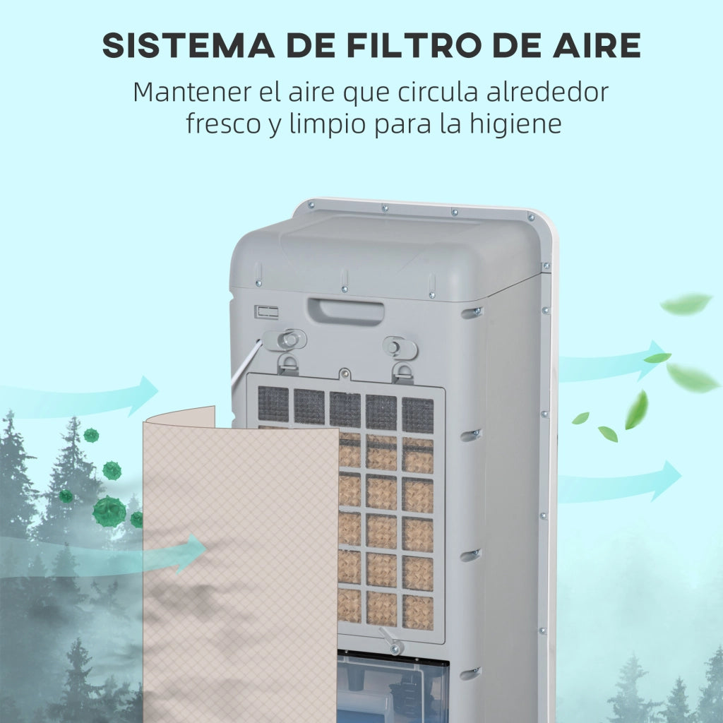 Climatizzatore Portatile 4 in 1 ¨C zephmum ¨C 38x35x81 cm Bianco
