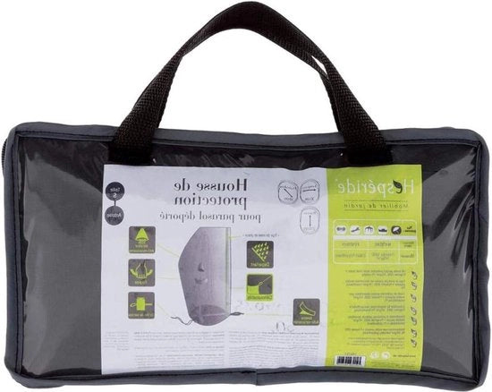 Copertura proteggente Ombrellone a vento Misura S Grigio - Copertura impermeabile 30x60x35/210cm ombrellone a vento