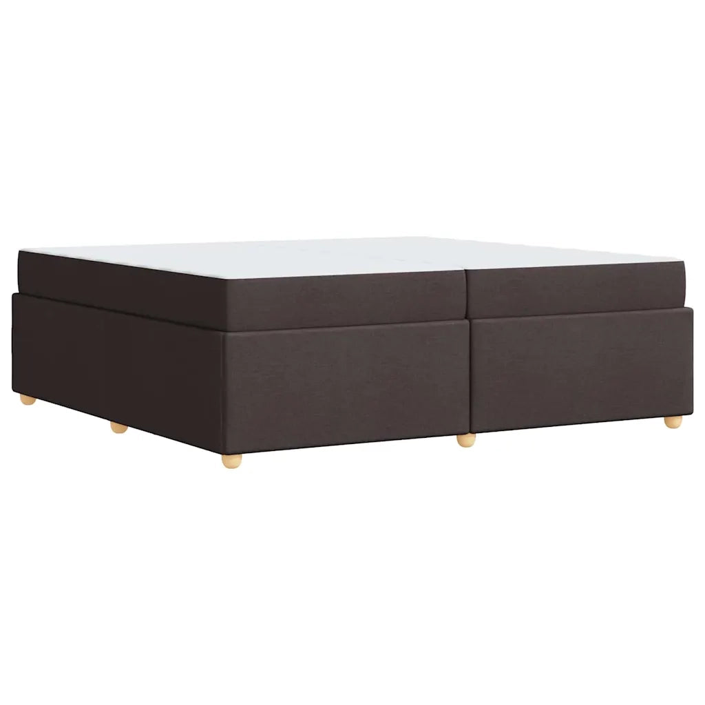 Struttura del letto Marrone Scuro 200 x 200 cm Tessuto 3399380