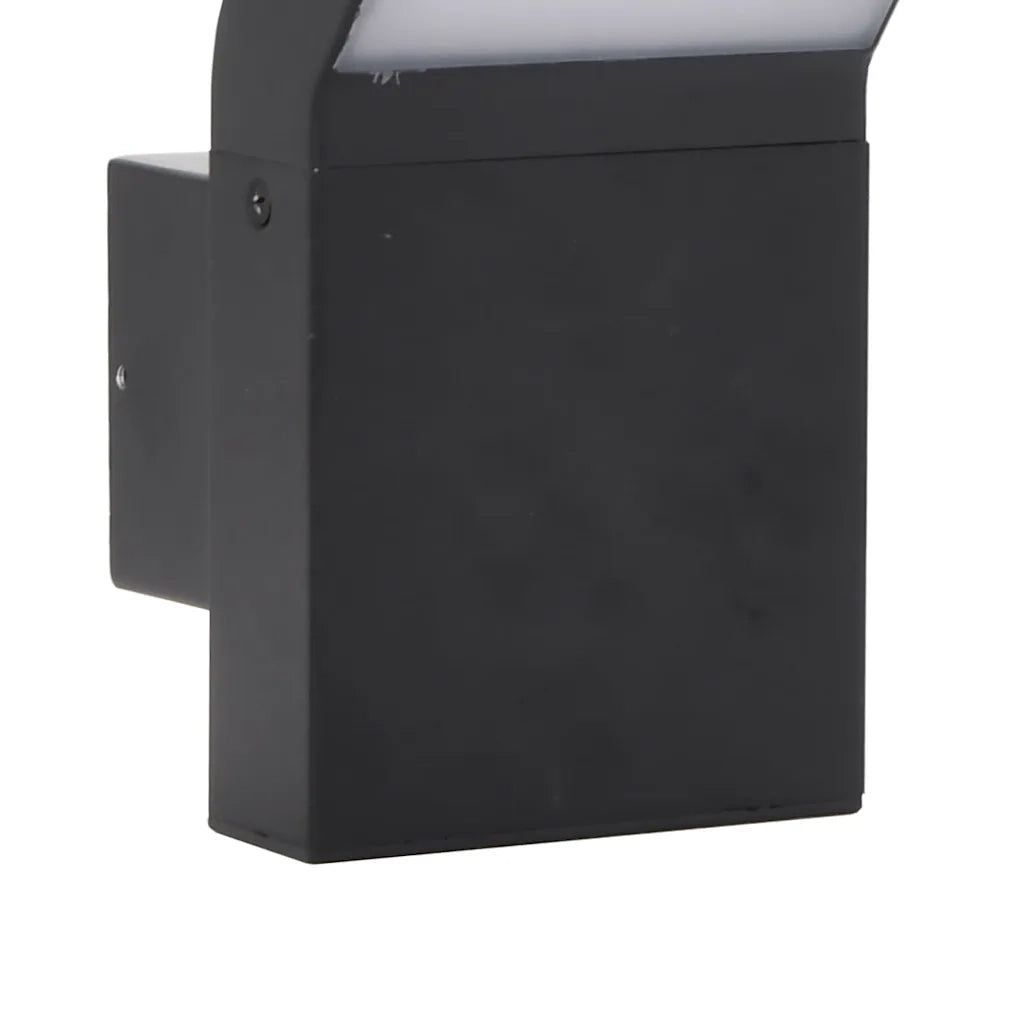 Applique per Esterni con LED 2 pz Nere Alluminio Pressofuso CFW6696738