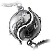 Sleutelhanger per coppia con Walvis e Moby, portafortuna regalo per amico o amica, Partner regalo, Liefdesleutelhanger per compleanni, anniversari, San Valentino.