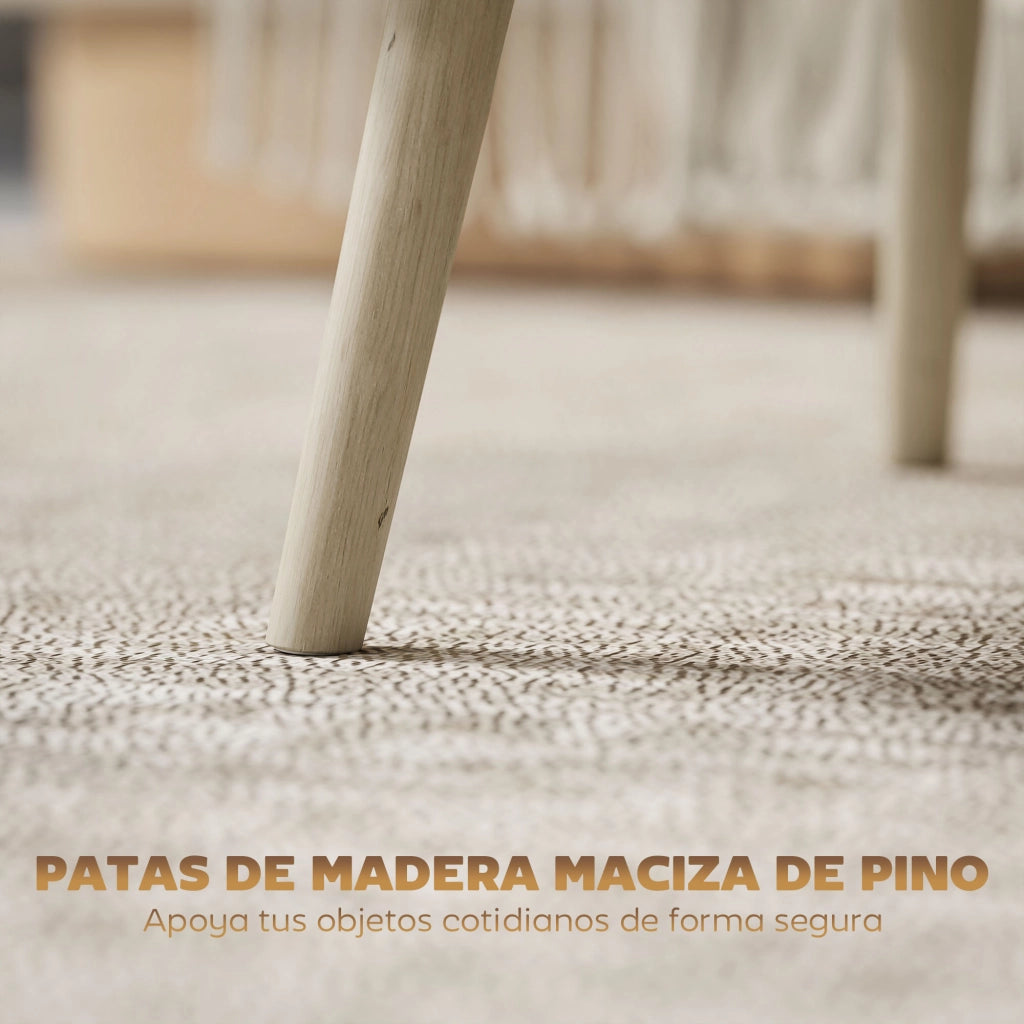 Tavolino da caff¨¨ con contenitore ¨C zephmum ¨C rovere 91x56x43 cm