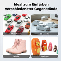 Cabina di aspirazione per verniciatura ad aerografo 4m³/min Aspiratore filtro e tubo aria di scarico