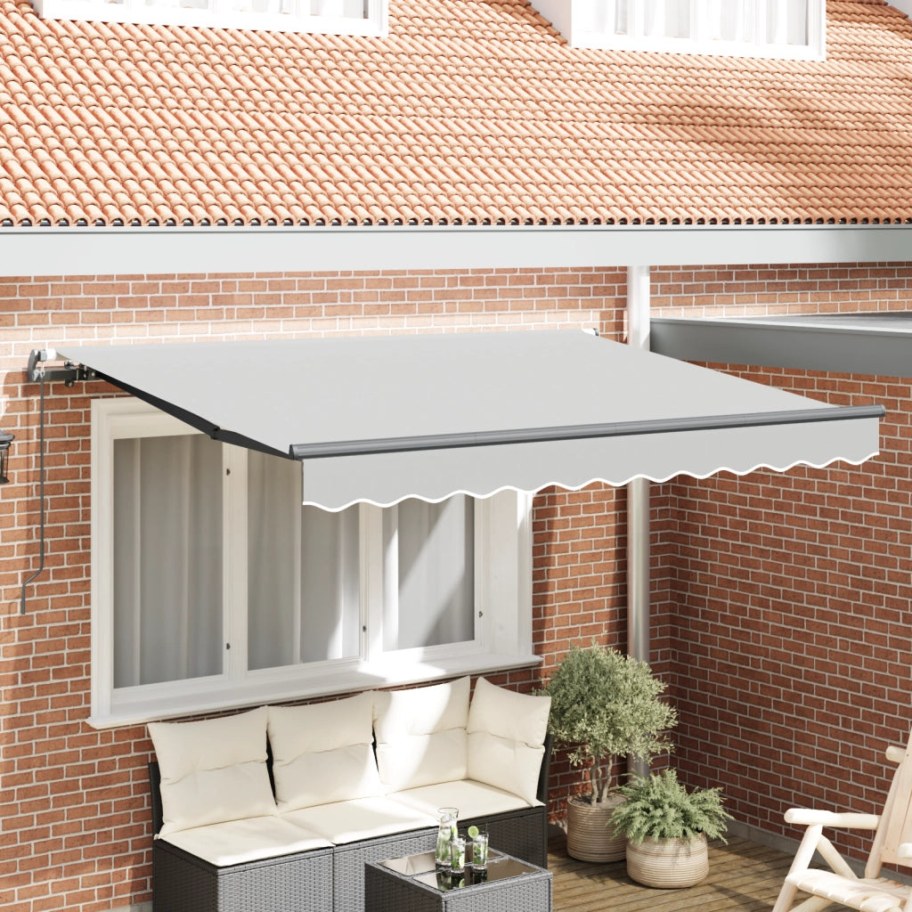 Telaio Tenda Retrattile a Manovella 3x2 cm in Metallo