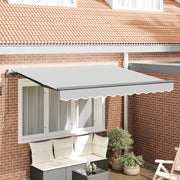 Telaio Tenda Retrattile a Manovella 3x2 cm in Metallo