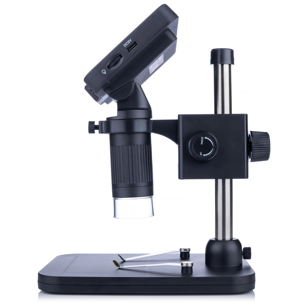 Mikroscopio Digitale LP043-Z01C – Display LCD 4,3" | Risoluzione 720P, Zoom Digitale, LED Regolabile