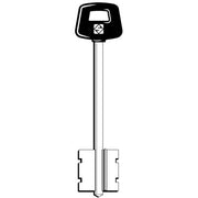 CHIAVE DOPPIA MAPPA CISA 5CS12P SILCA - OTTONE NICHELATO- 5 pezzi