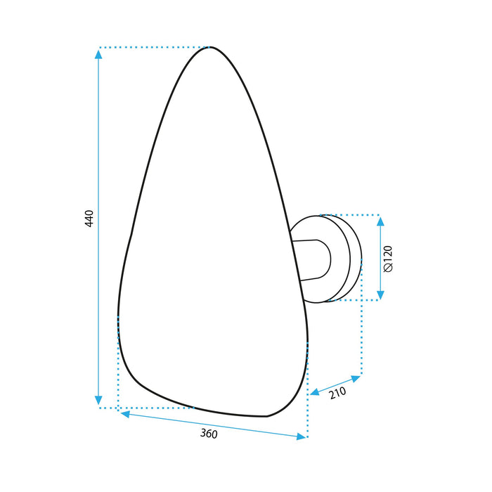 Lampada Da Parete APP1423-1W