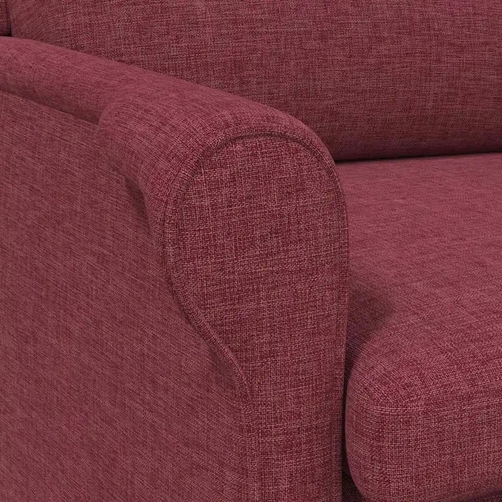 Poltrona | Sedia Relax Rosso vino Tessuto