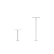 Base Suolo 60cm per Clos LED Bianco Opaco - Accessorio di completamento per applique e fari da esterno IP65 - Beneito & Faure
