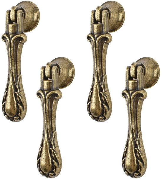 Hanger Vintage - 4 Pezzi - Zinklegering - Bronzo Antico