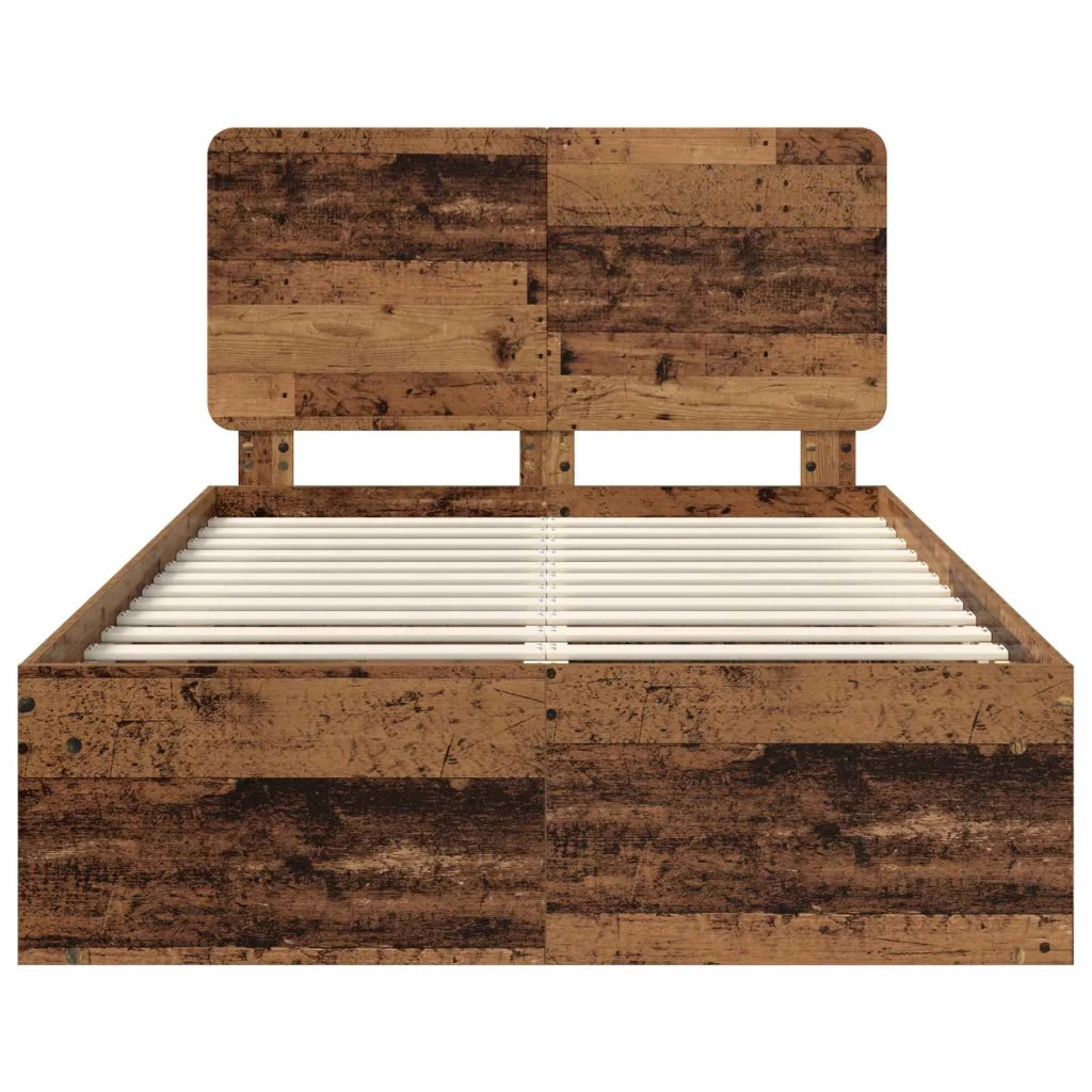 Struttura del letto Legno vecchio 120 x 200 cm Pino massello 3412513