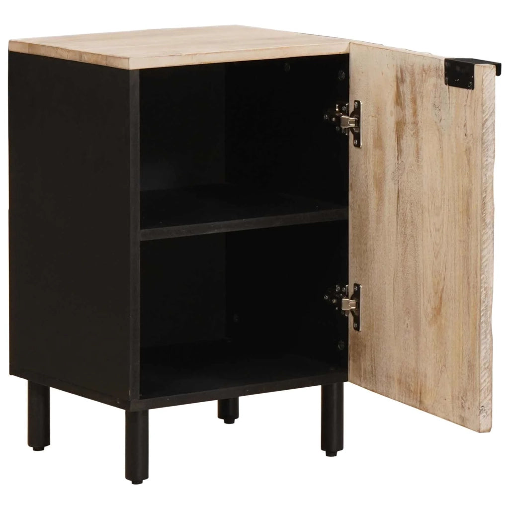 Mobile da Bagno | Armadio da bagno Bianco 38 x 33 x 58 cm Legno di mango massello