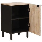 Mobile da Bagno | Armadio da bagno Bianco 38 x 33 x 58 cm Legno di mango massello