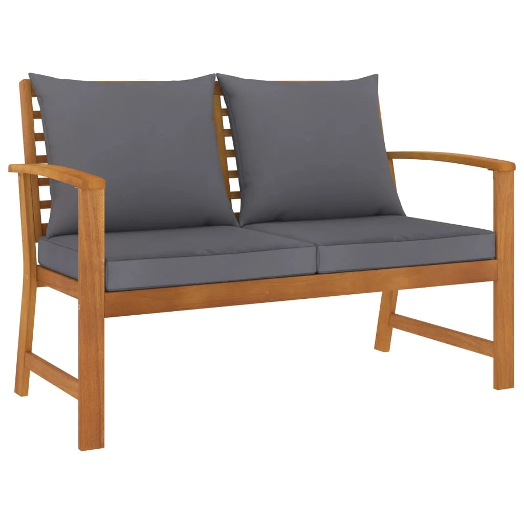 Set di mobili da giardino mobili da esterno 5 pezzi con cuscini legno massello di acacia 02_0016291