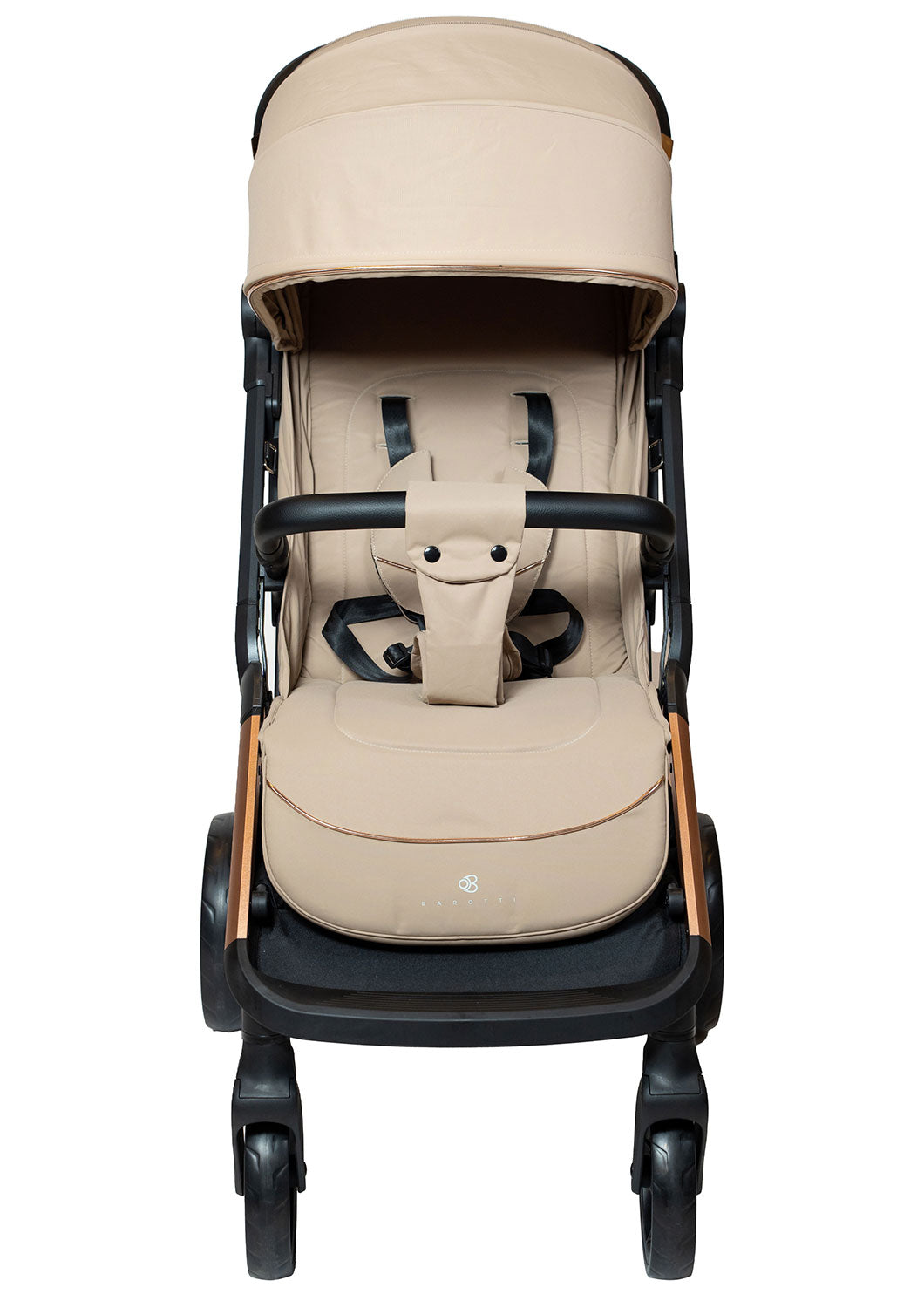 Passeggino Pieghevole Chiusura Automatica per Bambini Barotti Mega Beige