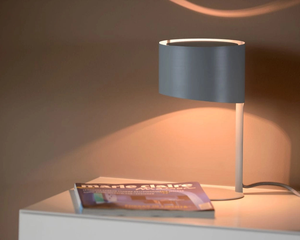 Lucide lampada da tavolo Knulle antracite E14 40W 45504/01/36