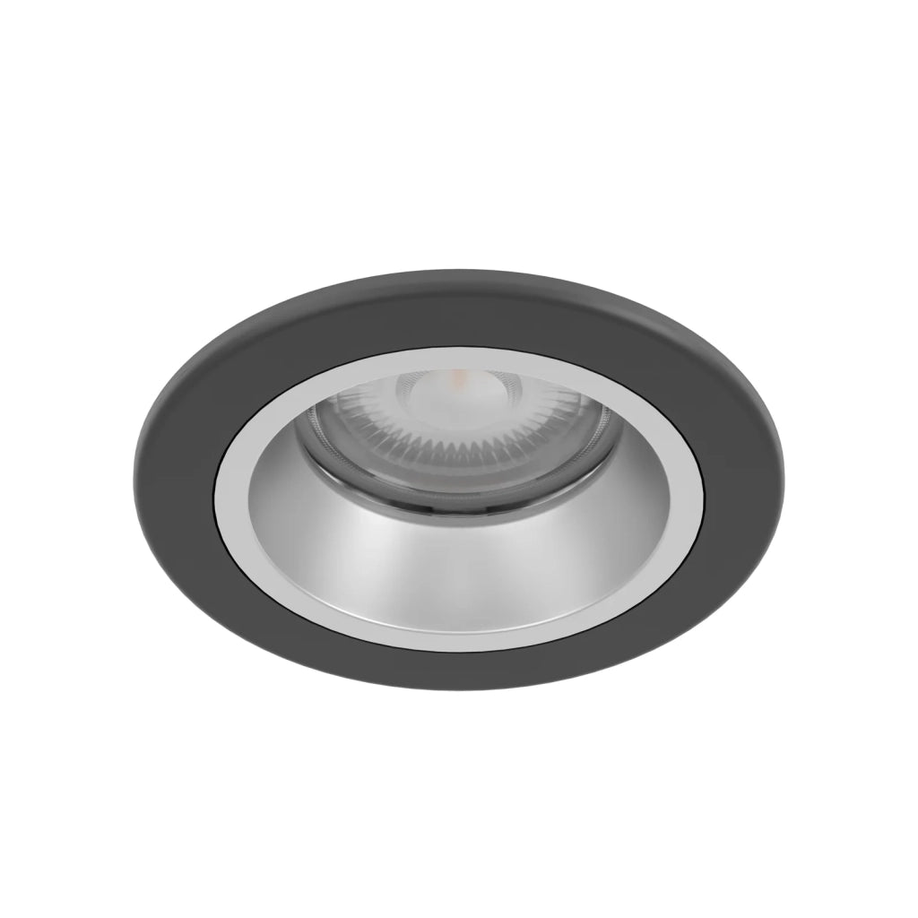 Faretto Incasso Moderno Yebra Plastiche Nere Led 4,8W 450Lm Ip44