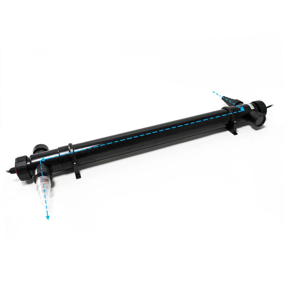 Chiarificatore sterilizzatore con lampada UVC da 72 watt per stagni e piscine con filtro 16_0001528