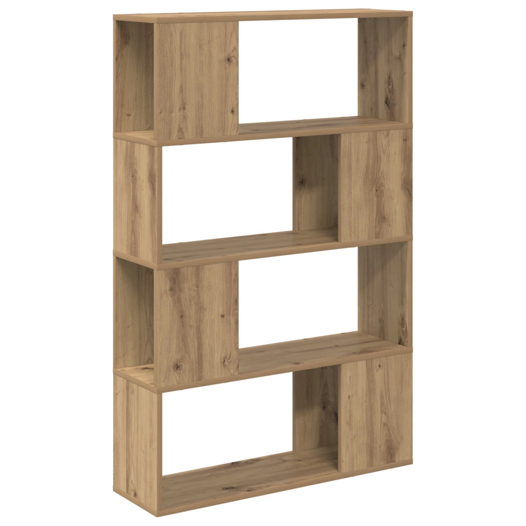 Libreria Rovere artigianale Legno ingegnerizzato 80 x 24 x 124 cm