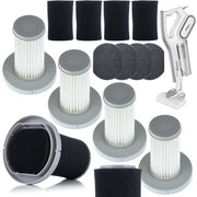 Set Filtri di Ricambio per Aspirapolvere compatibile con Deerma DX700 DX700S – 4 Filtri Principali + 4 Filtri in Schiuma