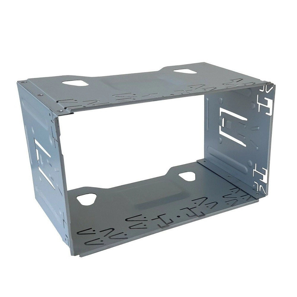 Trade Shop - Telaio Mascherina Per Autoradio 2 Din Adattatore Due Din Stereo Supporto Plancia -